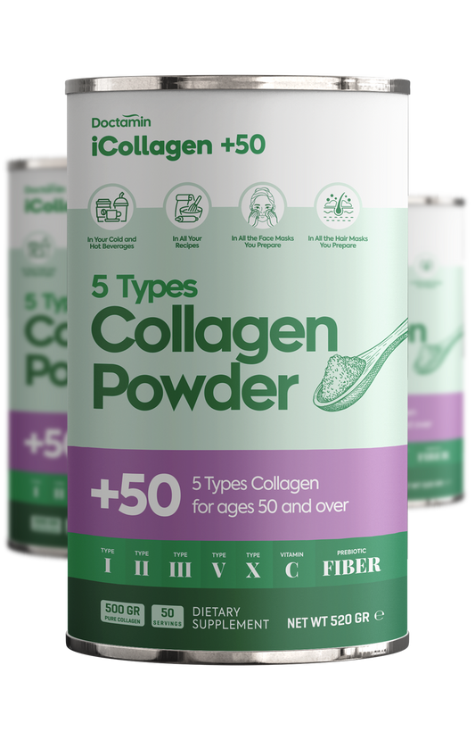 3 Kutu iCollagen® 50+ Prebiyotikli %100 Saf Ve Doğal Hidrolize Kolajen Peptitler